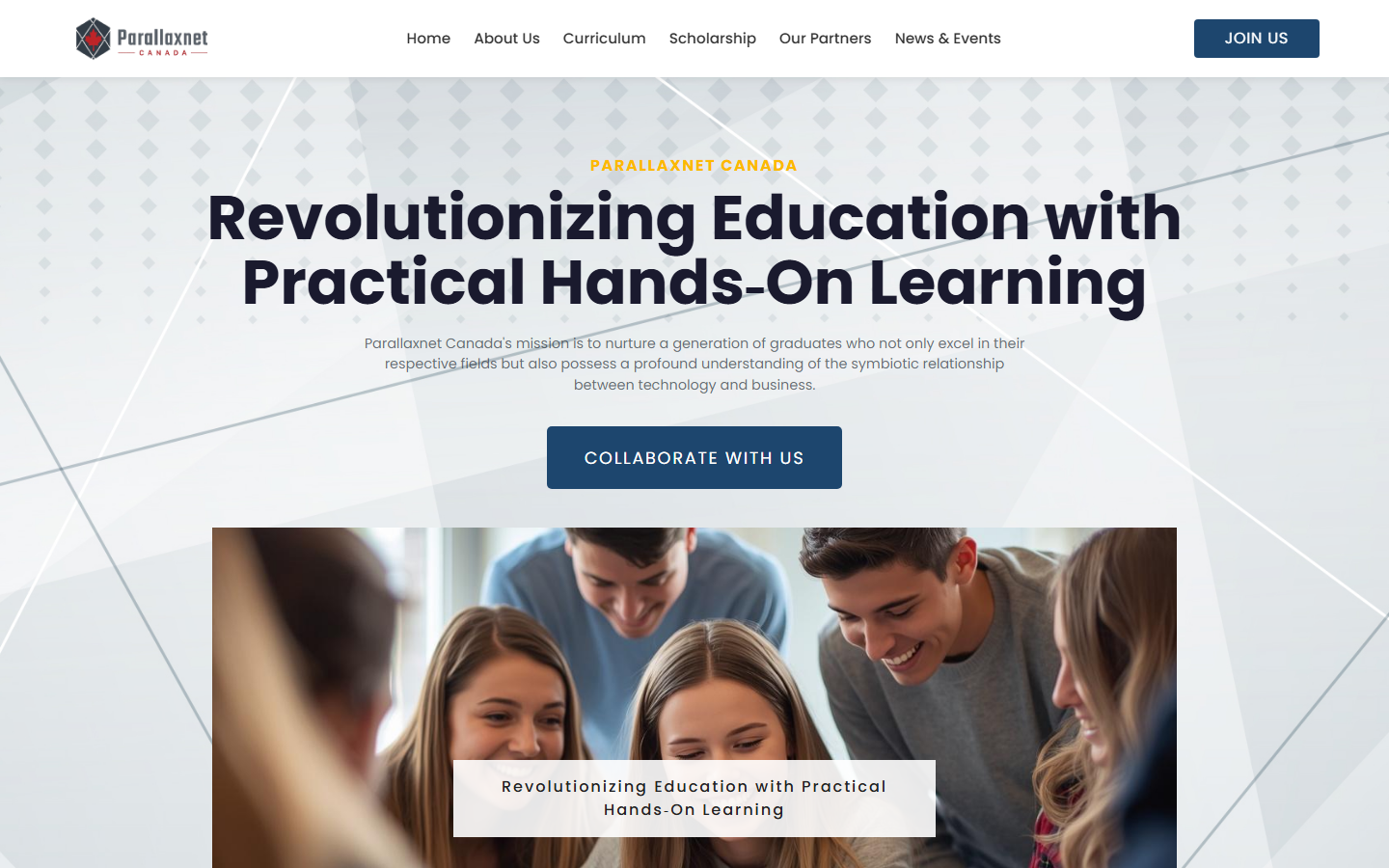 Parallaxnet Canada screenshot